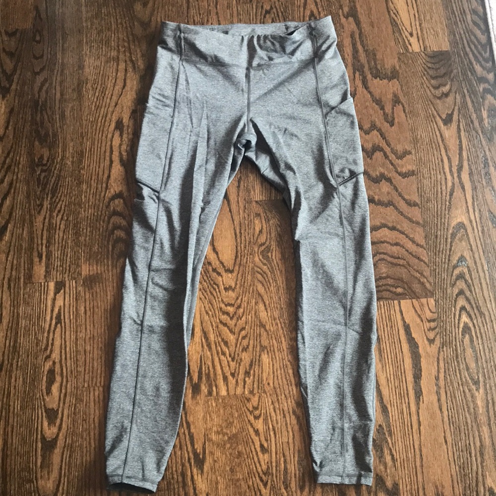 Lululemon Gray running tights size 10
